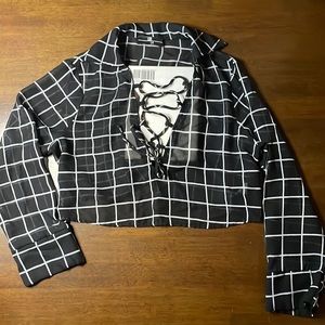 Dolls Kill mesh crop top